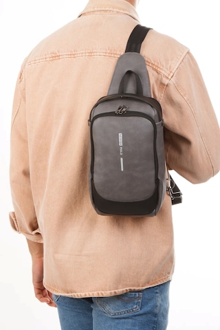 Newish Polo Uziko Çapraz Sırt Çantası-body Bag -antrasit Antrasit