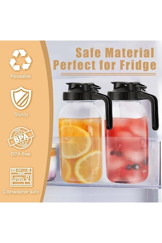 Yunboo Geniş Açık Kavanoz Silikon Kapaklı Döküm Ağızlı Kapağı - Sıvıları Sağlam Saklar, Damlama Yok - 1 Adet Siyah