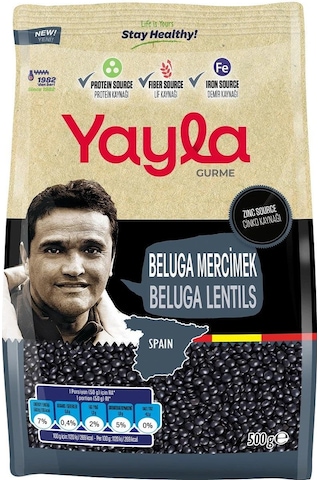 Yayla Gurme Beluga Mercimek 4 x 500 G