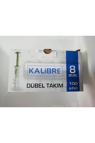 Kalibre Dübel 8 Mm(100Ad)