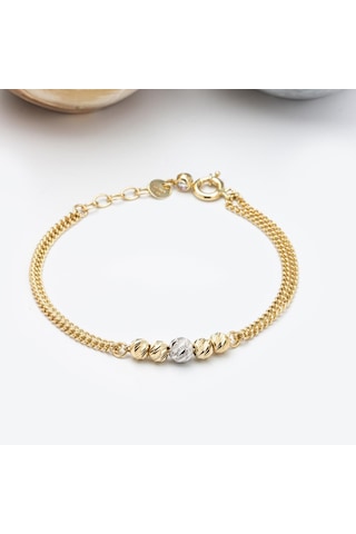 Altın Dorikalı Bileklik BL0438 Sarı Altın