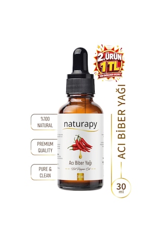 Acı Biber Yağı Hot Pepper Oil Maserasyon Ekstraksiyon Yağı 30 Ml Damlalıklı Cam Şişe Acı Biber Yağı Hot Pepper Oil Maserasyon Ekstraksiyon Yağı 30 Ml Damlalıklı Cam Şişe