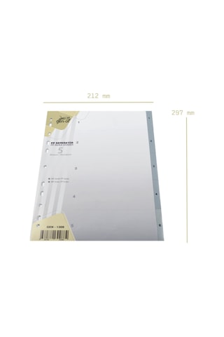 Gen Of Ayraç Seperatör 1 5 Rakamlı Gen 1309