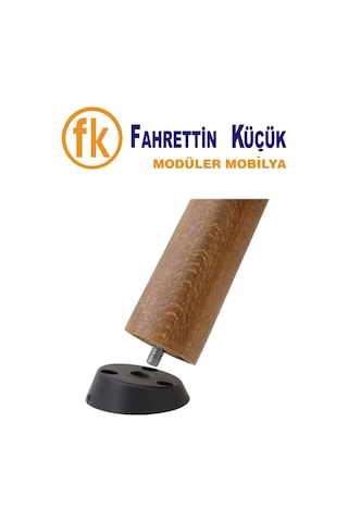 Fahrettin Küçük Mobilya Masa Sehpa Ayağı Bağlantı Aparatı Açılı Zigon Aparatı Çocuk Masası Ayak Aparatı ADPTR4 Siyah