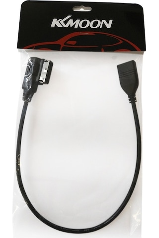 Besthome1 Mercedes-benz Amı Bağlantı Kablosu, Usb'den Amı'ye, Direksiyon Destekli, 26cm, Plug & Play, Rohs Onaylı