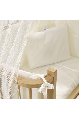 Meltem Kids Mood Ekru Pamuklu Bebek Uyku Seti 50 x 90 CM Ekru