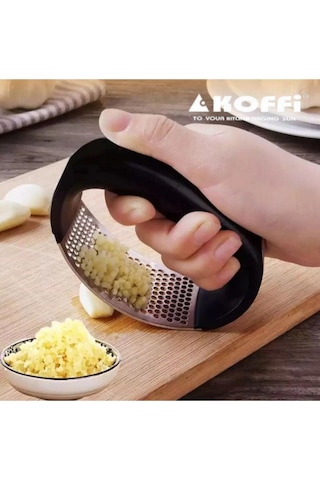 Koffi Kof-5619 Milano Çelik Sarımsak Ezici Inox