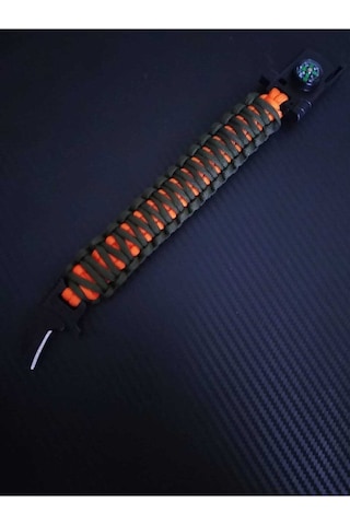 PARACORD DÜNYASI Paracord King Cobra Survival Bileklik