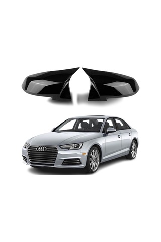 Audi A6 Yarasa Ayna Kapağı Batman Parlak Siyah Piano Black