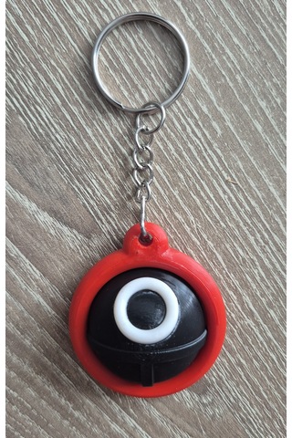 Squid Game Temalı Anahtarlık Seti - 3 Adettir