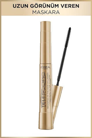 Telescopic Gold Maskara - Siyah Dm Electro Black