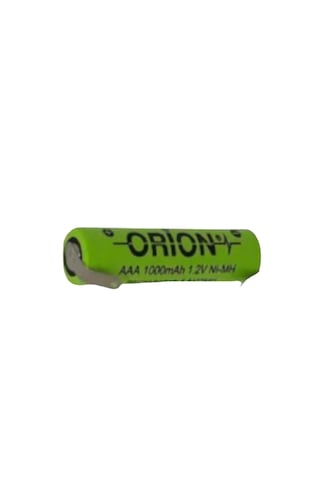 Orion İnce Kalem Aaa Şarjlı 1.2 V 1000 Mah Tıraş Makinesi Pili