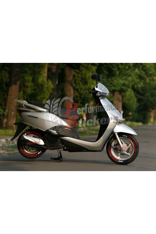 Michelin Scooter Lastik Yazısı Lastik Stiker 10-14inç Arası Uygun