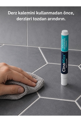 Beyaz Derz Kalemi Suya Dayanıklı Derz Boyama Kalemi Fayans Banyo Mutfak Seramik Yenileyici