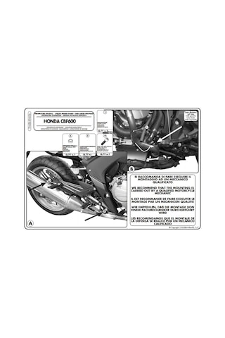 Kappa Kn456 Honda Cbf 600s 600n 08-12 Koruma Demırı
