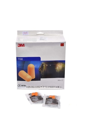 3m 1100 Kulak Tıkacı 200lü Kutu
