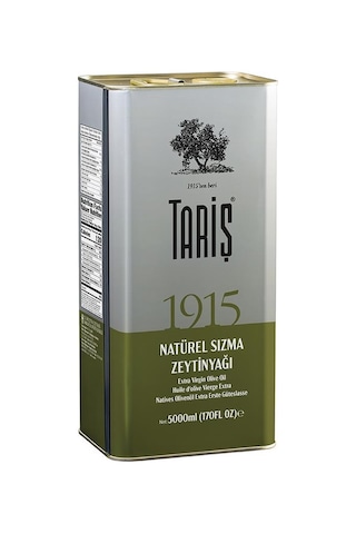 Tariş 1915 Natürel Sızma Zeytinyağı Teneke 5 L Tariş 1915 Natürel Sızma Zeytinyağı Teneke 5 L