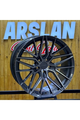5 112 19 8.5-9.5 Et35-40 Ch73,1 Ön Arka Titanium Elmas Kesim Arceo Sevilla Jant Takımı 4ad