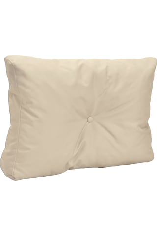 Dış Ve Iç Mekan Palet Bahçe Balkon Havuz Başı Yat Minderi Koltuk Minderi Yan Kol Krem