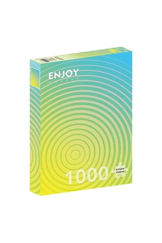 Enjoy Puzzle 1000 Parça Yeşil/Sarı Gradyan Puzzle