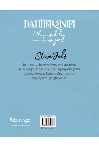 Dahilerin Sınıfı - Steve Jobs Bilgisayara Can Veren Adam - Pierdomenico Baccalario - Domingo Yayınevi