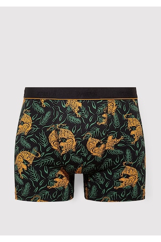 Mavi - 3lü Baskılı Siyah Boxer 0912347-900