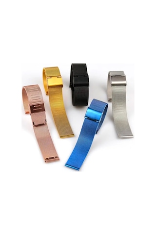 Paslanmaz Çelik Kordon Mk1002-rose Gold - 24mm Şeffaf