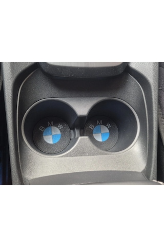 Bmw Araç Bardaklık Altlığı , Bmw Şişe Ve Bardak Altlığı, Bmw Logolu Oto Bardaklık Altlığı