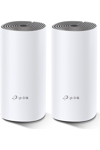 Tp-lınk Deco-e4, Ac1200, İkili Mesh, 1200mbps, Dual Band, 2port Megabit Lan, 260m2 Çekim Alanı, Router, Geniş Alan İnternet Ağı Sağlayıcısı
