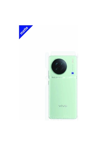 Vivo X90s Mat Arka Ve Yan Kaplama Koruyucu Film