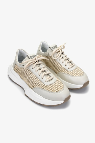 Valmenti Kadın Deri & Tekstil Sneakers & Spor Ayakkabı 1123 610 Bn Ayk Y25 Bej Dr/bej Hsr Bej