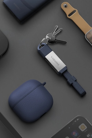 Energea Sheath Key 15cm 60w 2in1 Type-c To Type-c Ve Usb-a Hızlı Şarj Kablo - Turuncu