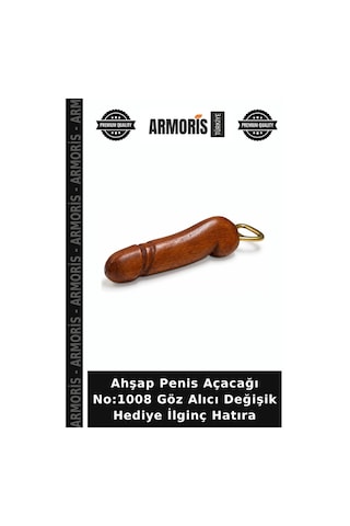Ahşap Açacağı No:1008 Göz Alıcı Değişik Hediye İlginç Hatıra Çok Renkli