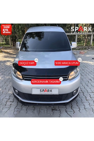 Volkswagen Caddy 2010-2015 Yıl Aralığı Uyumlu Kaput Rüzgarlığı 3mm