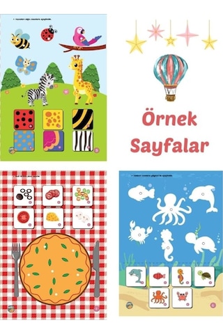 16-24 Ay Cırt Cırtlı Etkinlik Kitabı I - Dev Boy Akordiyon Kat Kat Cırt Cırtlı Etkinlikler