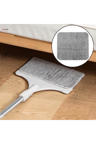 Paspas Yedek Kafası, Toz Paspas Kafası, Yedek Çok Fonksiyonlu Kolay Temizlenen Mikrofiber Paspas Kafası, Duş Ev Zemin Temizliği İçin