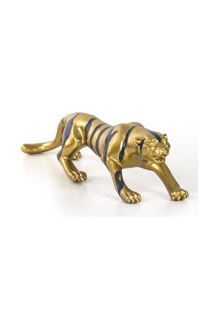 Euro Flora Leopar Dekor Dore 58,5X13,5X14 Cm