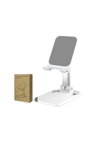 Luckysouk Masaüstü Canlı Yayın Drama Mini Taşınabilir Teleskopik Katlanır Cep Tablet Telefon Evrensel Tutucu Beyaz Yok Havalandırma T6dc9v