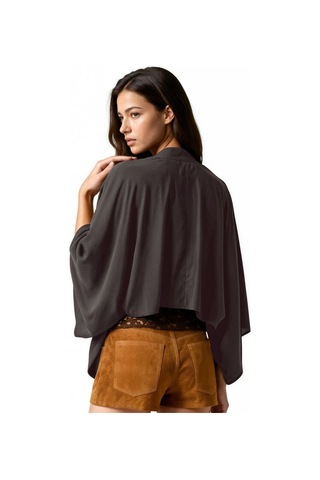 Hiccup Busem Kadın Kimono Siyah 02