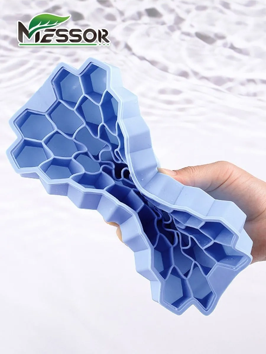 Messor 2 Adet Silikon Buz Kalıbı Seti 242450903 Açık Mavi