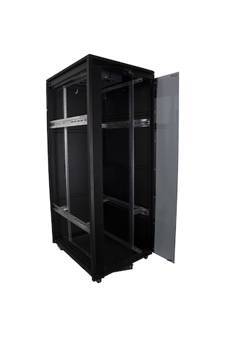 47U 800X1000 19'' Inc Termostatlı 4 Fanlı Rack Kabin Pro Model