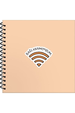 Çizgili Defter 16 X 15 Cm Bağlanamıyorum 50 Yaprak Varsayılan