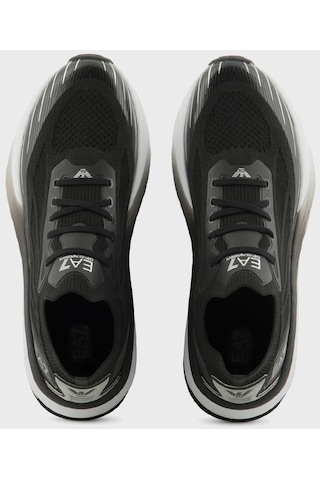 Ea7 Unisex Ayakkabı X8X176 Xk377 N763 Siyah-Beyaz Beyaz - Siyah