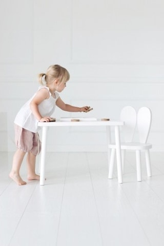 Bee Smart Ms-24-1 Full Beyaz Set 1 Masa 1 Sandalye BEESMART.008 Diğer