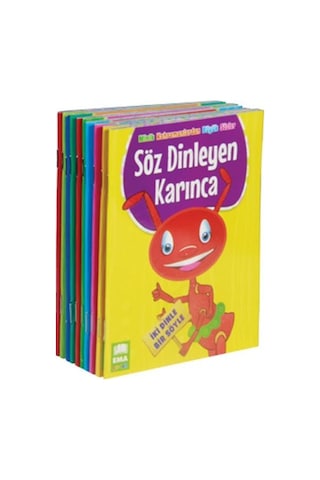 Minik Kahramanlardan Büyük Sözler Serisi-10 Kitap Takım- Ema Çocuk