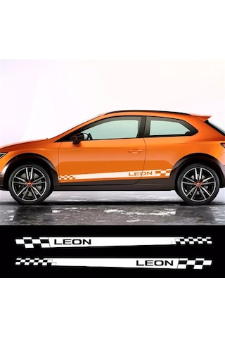 Seat Leon Yan Kapı Sticker Etiket Modeli 2