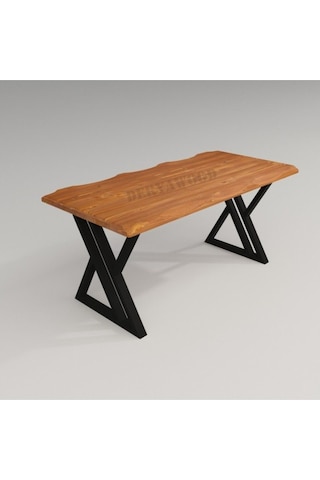 Masif Ahşap Pinus Sulamalı Mutfak Masası 85 x 200 x 76cm