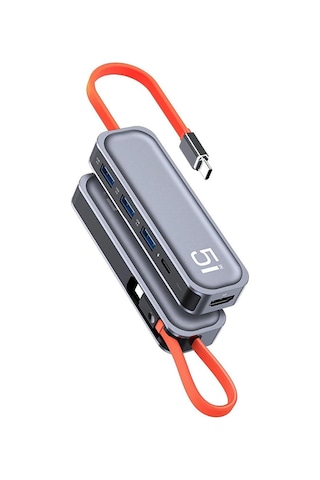 Tr21 Multi Fonksiyon 5 In 1 Type-c Hub Hdmı