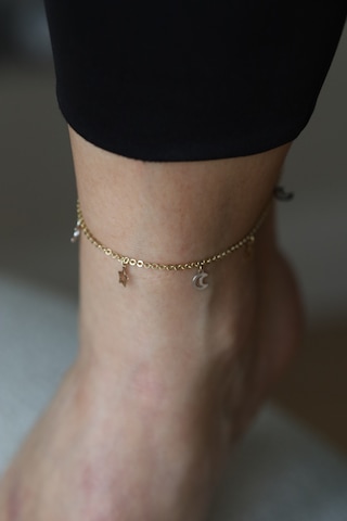 Yenigün Kuyumculuk 14 Ayar Altın Sallanılı Şans Halhal Hll30026