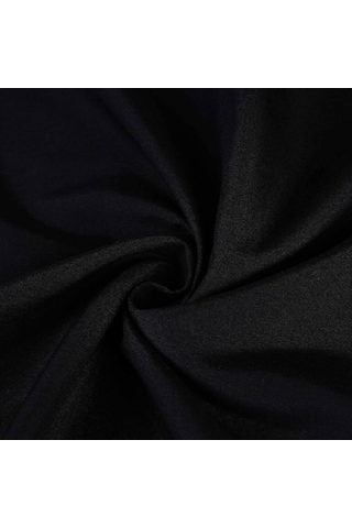Pamuklu 2 Adet 50x70 Siyah Fermuarlı Yastık Kılıfı